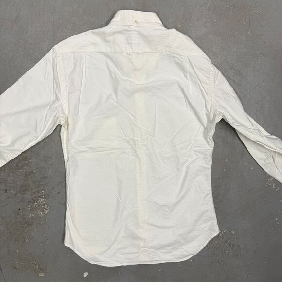 Thom Browne New York Oxford Shirt White Hector Long Sleeve Made in Japan Medium - Picture 9 of 10